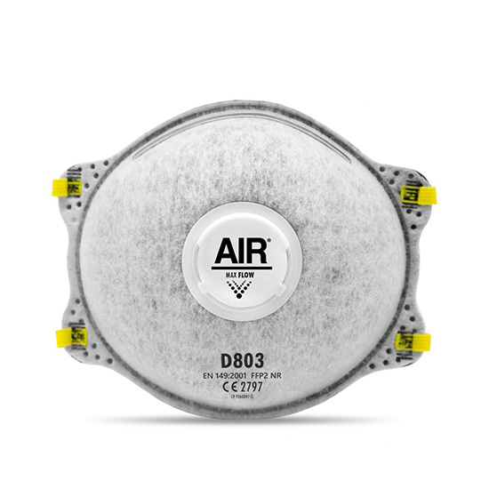 respirador air d803 niveles molestos v.o. epp proteccion respiratoria